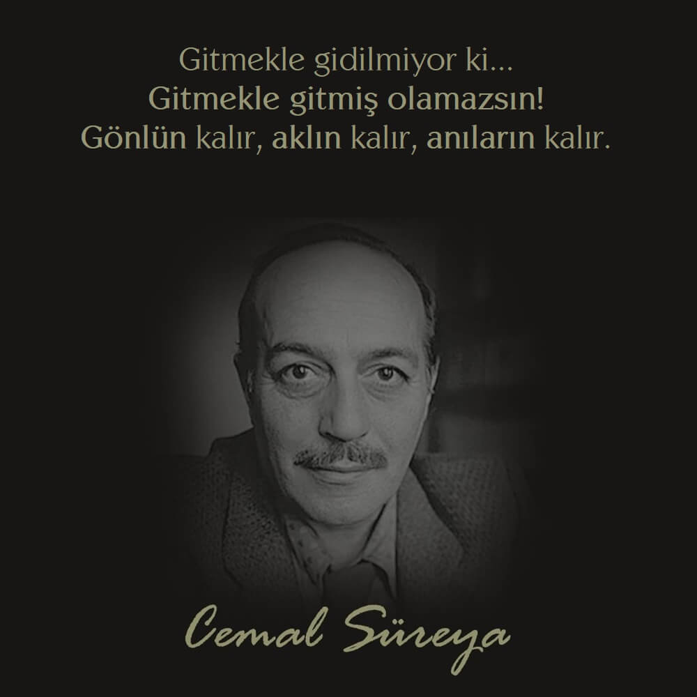 Cemal Süreya Alıntıları