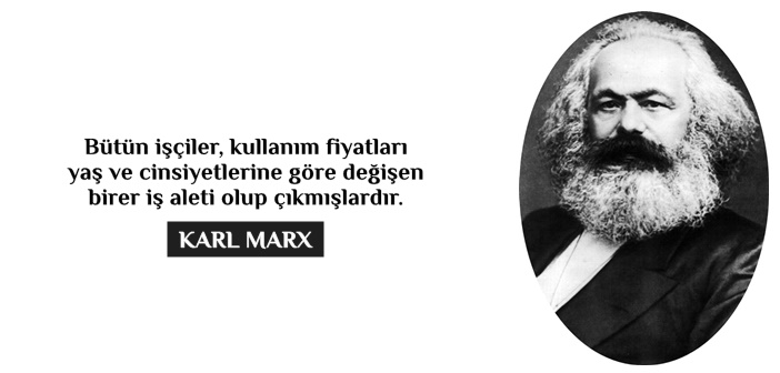 Karl Marx Emek ve İşçilik ile ilgili Sözleri